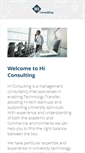 Mobile Screenshot of hi-consulting.com